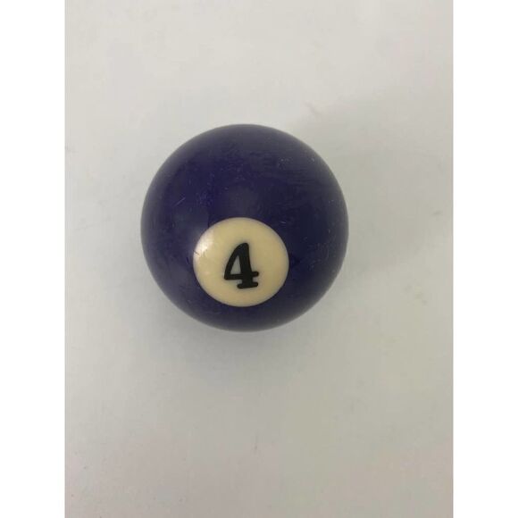Single Replacement Pool Ball Billiard Ball - Number 4 - Picture 1 of 3